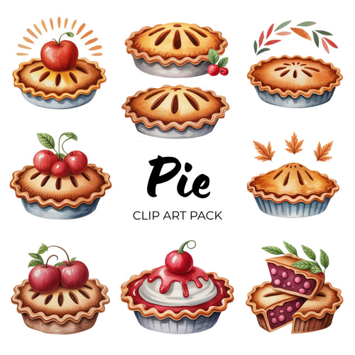 Pie Clipart Pack