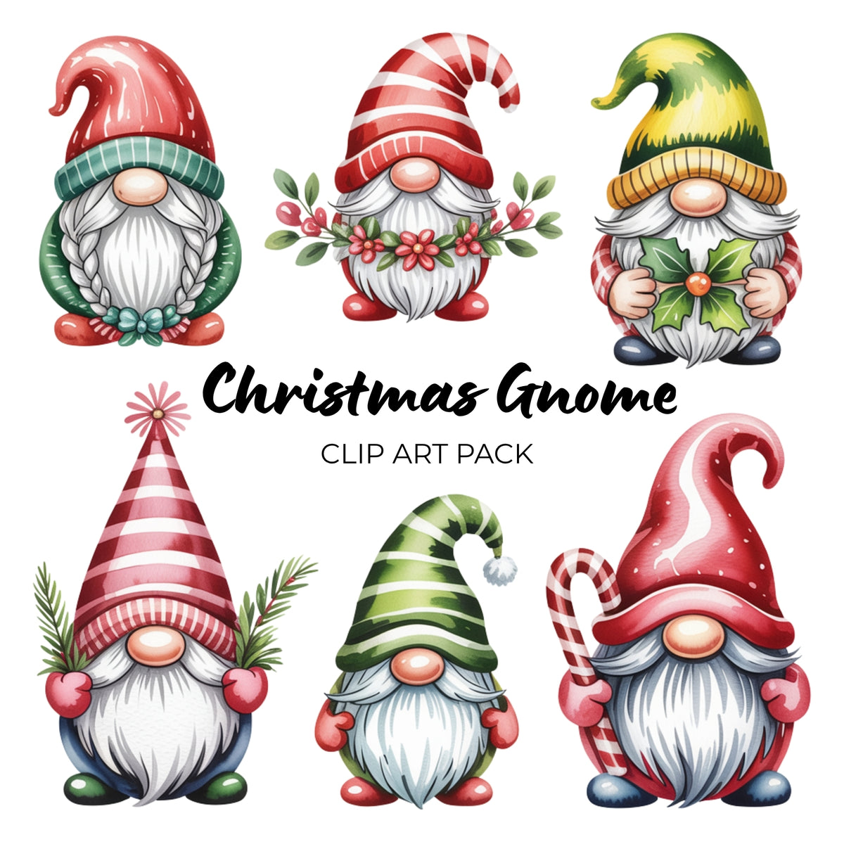 Gnome Clipart Pack