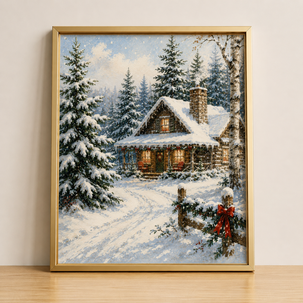 Vintage Christmas Wall Art