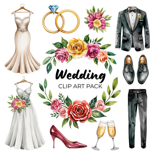 Wedding Clipart Pack
