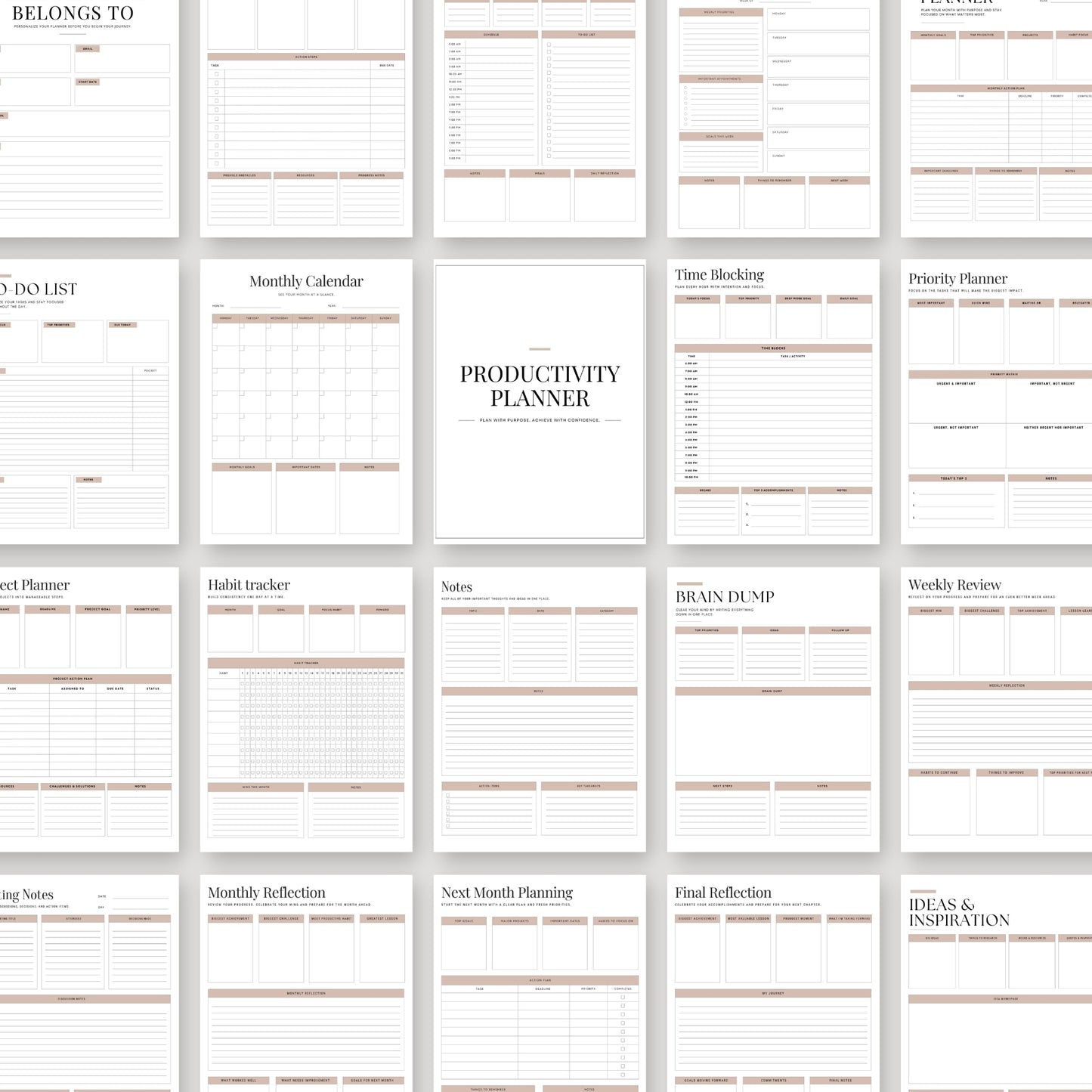 Productivity Planner