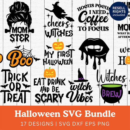 Halloween SVG Bundle | Resell Rights Included