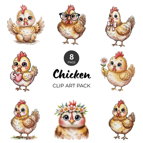Chicken Clipart Pack