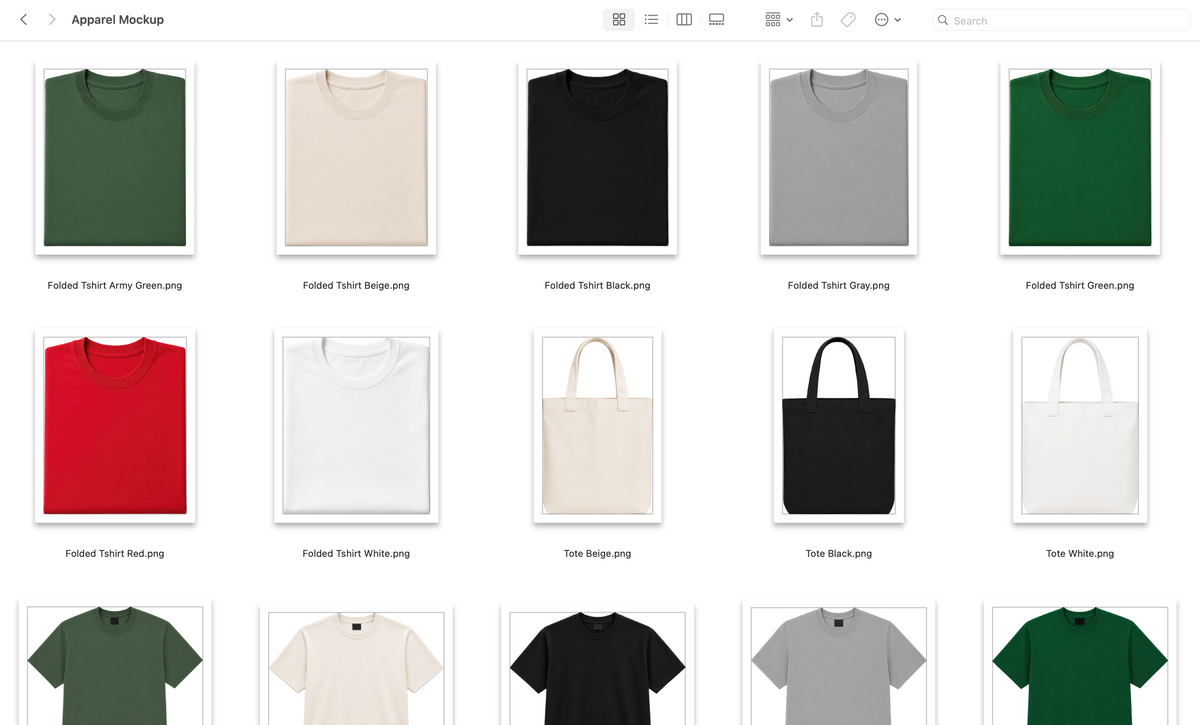 Apparel Mockup