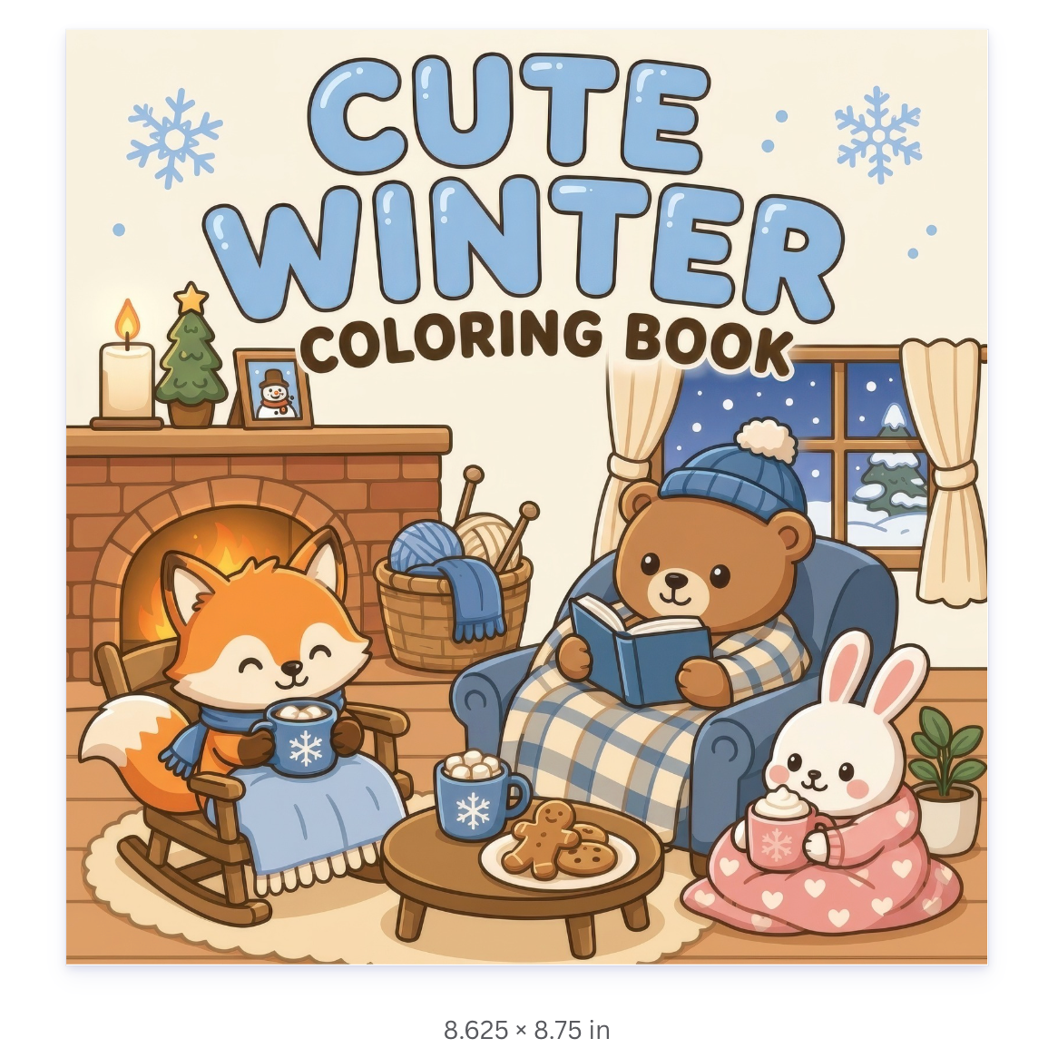 Cozy Winter Coloring Pages