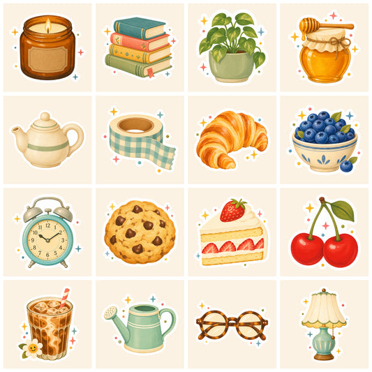 Cozy Everyday Stickers
