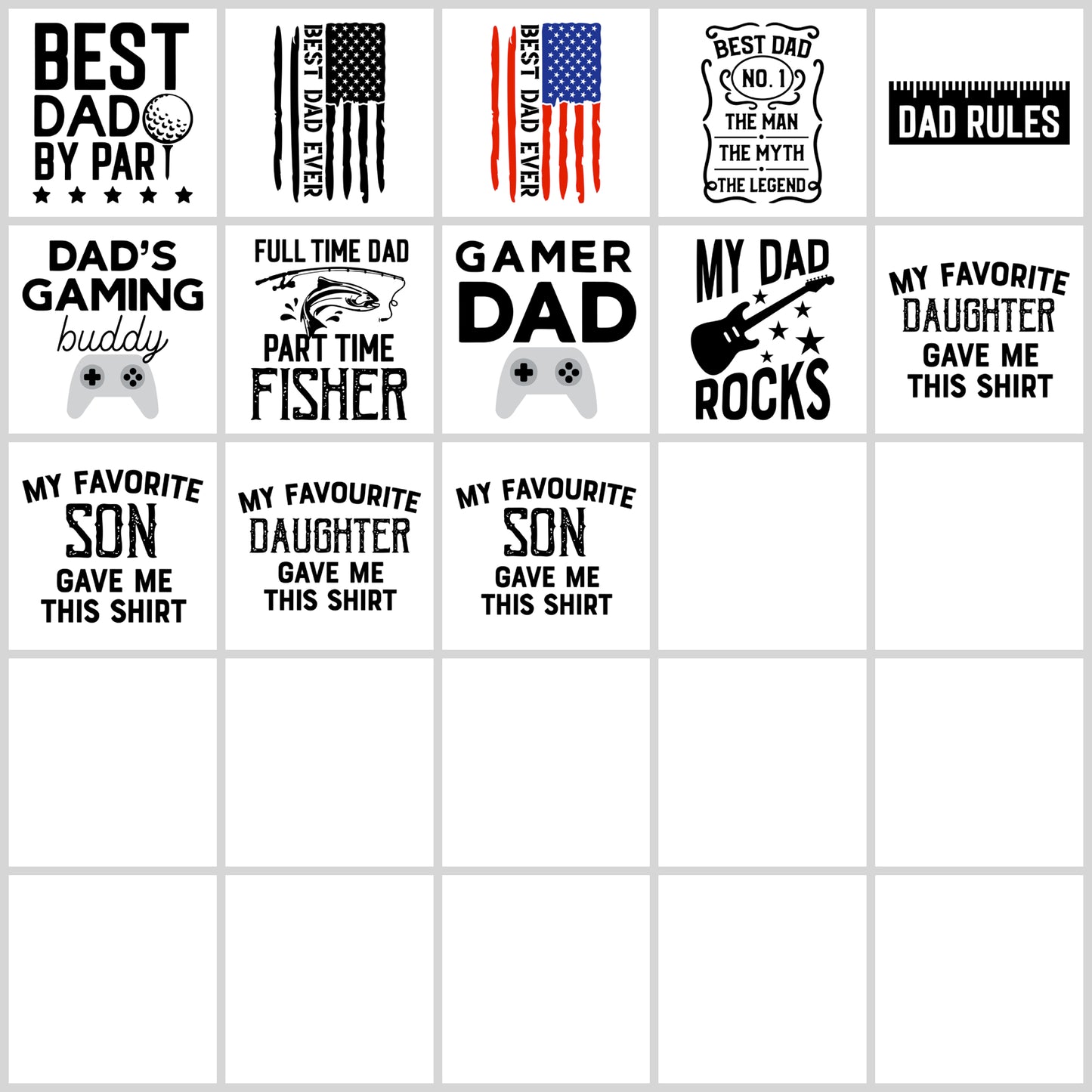 Dad SVG Bundle | Resell Rights Included