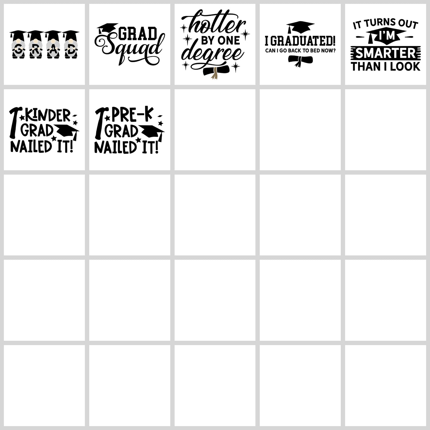 Graduation SVG Bundle | Resell Rights Included