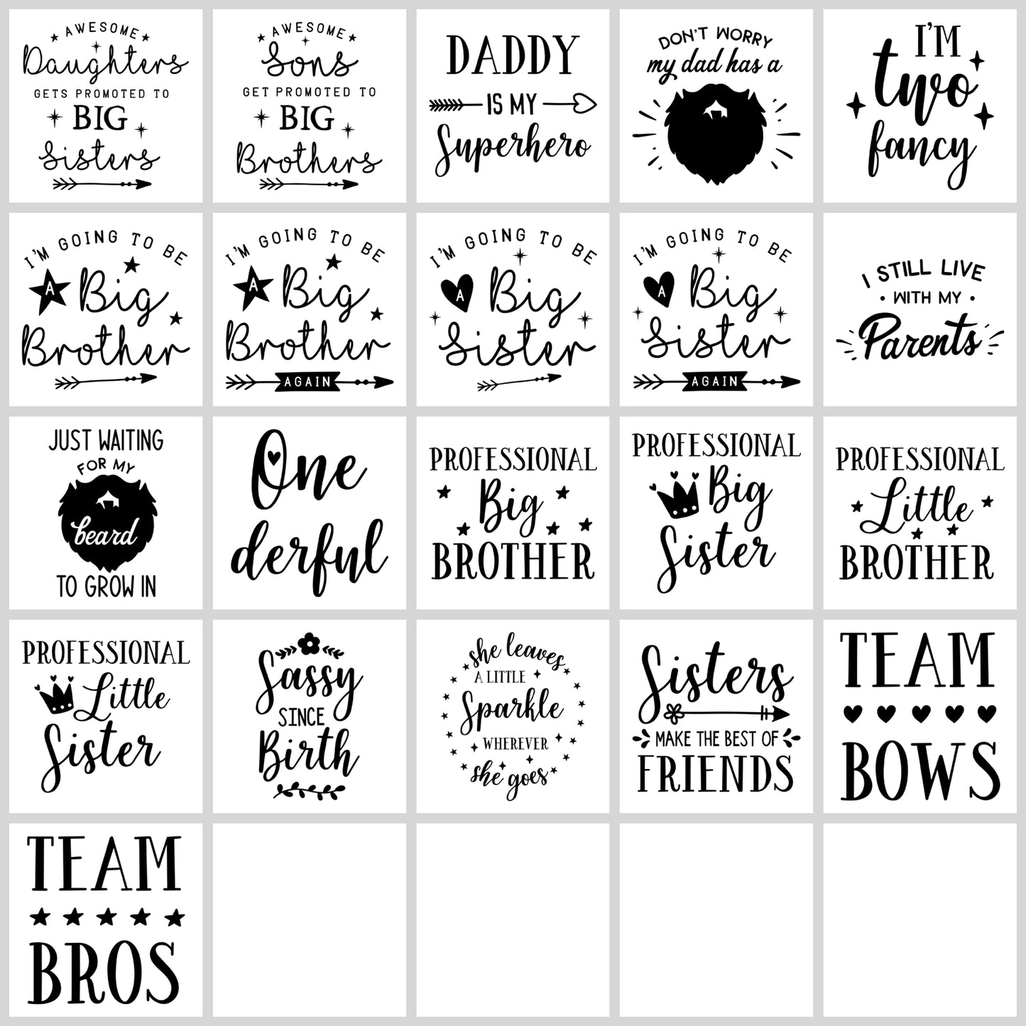 Kid SVG Bundle | Resell Rights Included