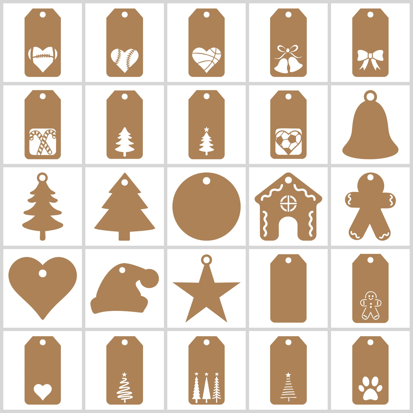 Gift Tags SVG Bundle | Resell Rights Included