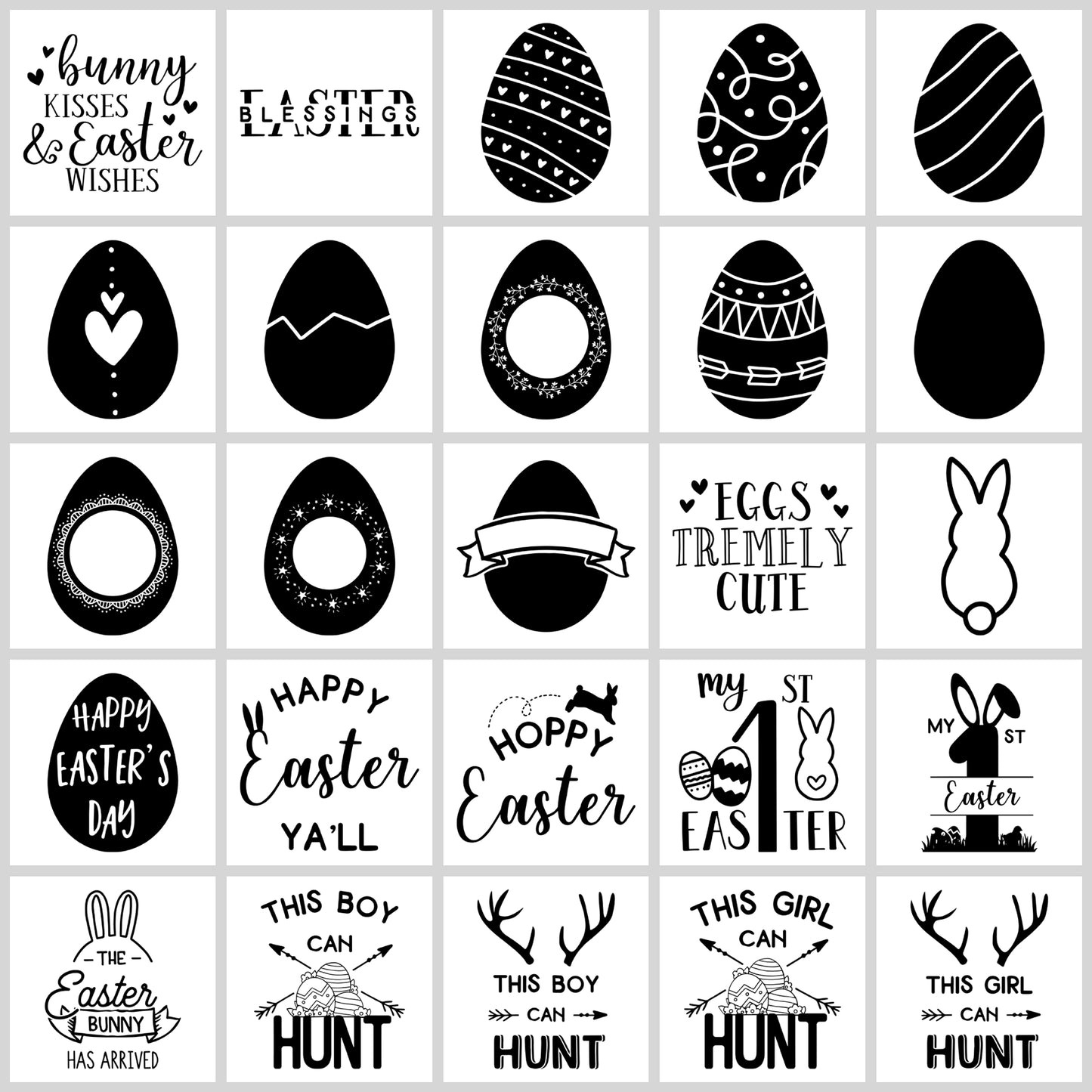 Easter SVG Bundle | Resell Rights Included