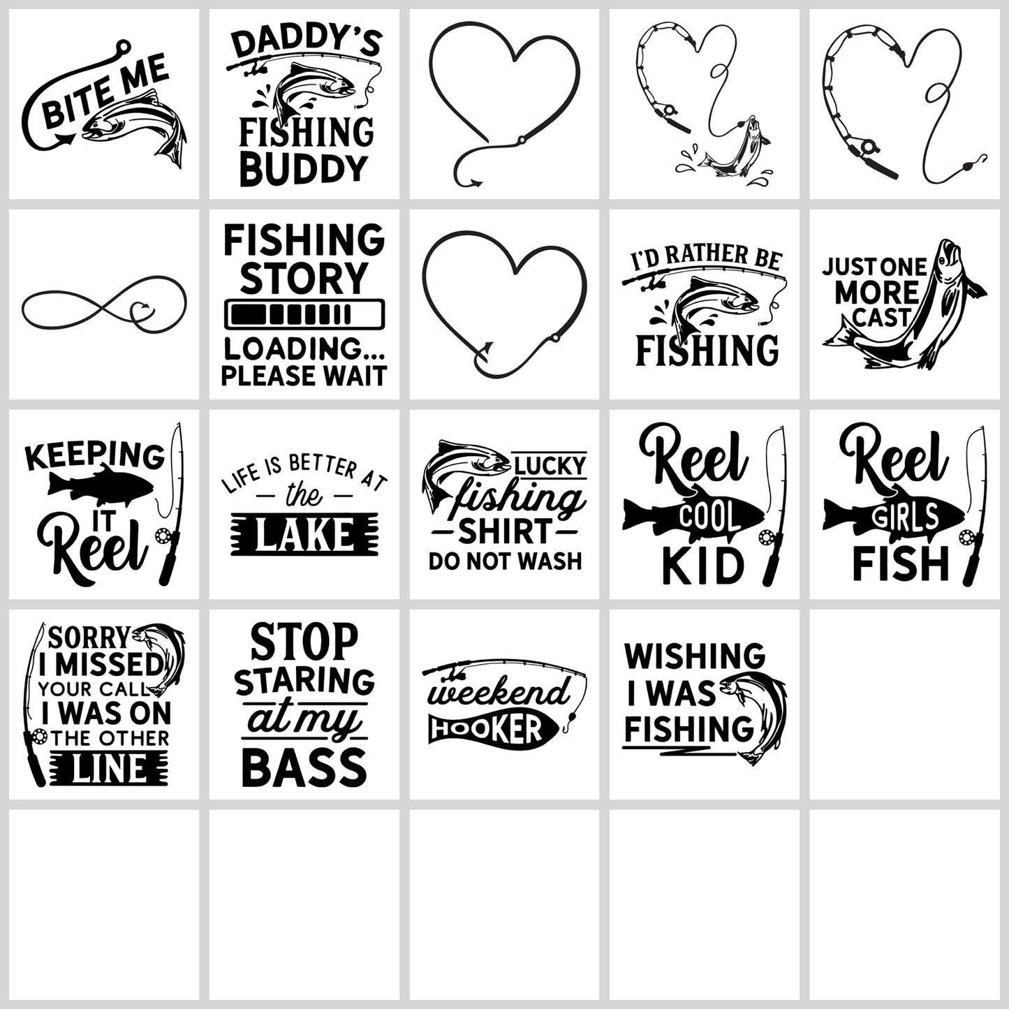 Fishing SVG Bundle | Resell Rights Included