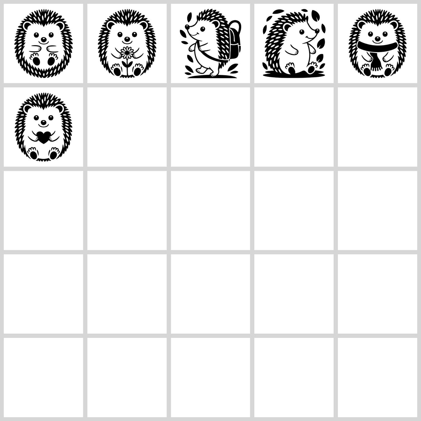 Hedgehog SVG Bundle | Resell Rights Included