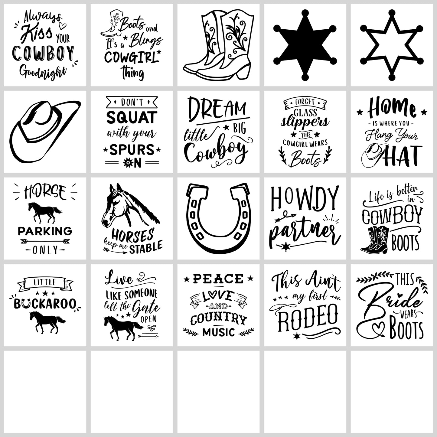 Western SVG Bundle | Resell Rights Included