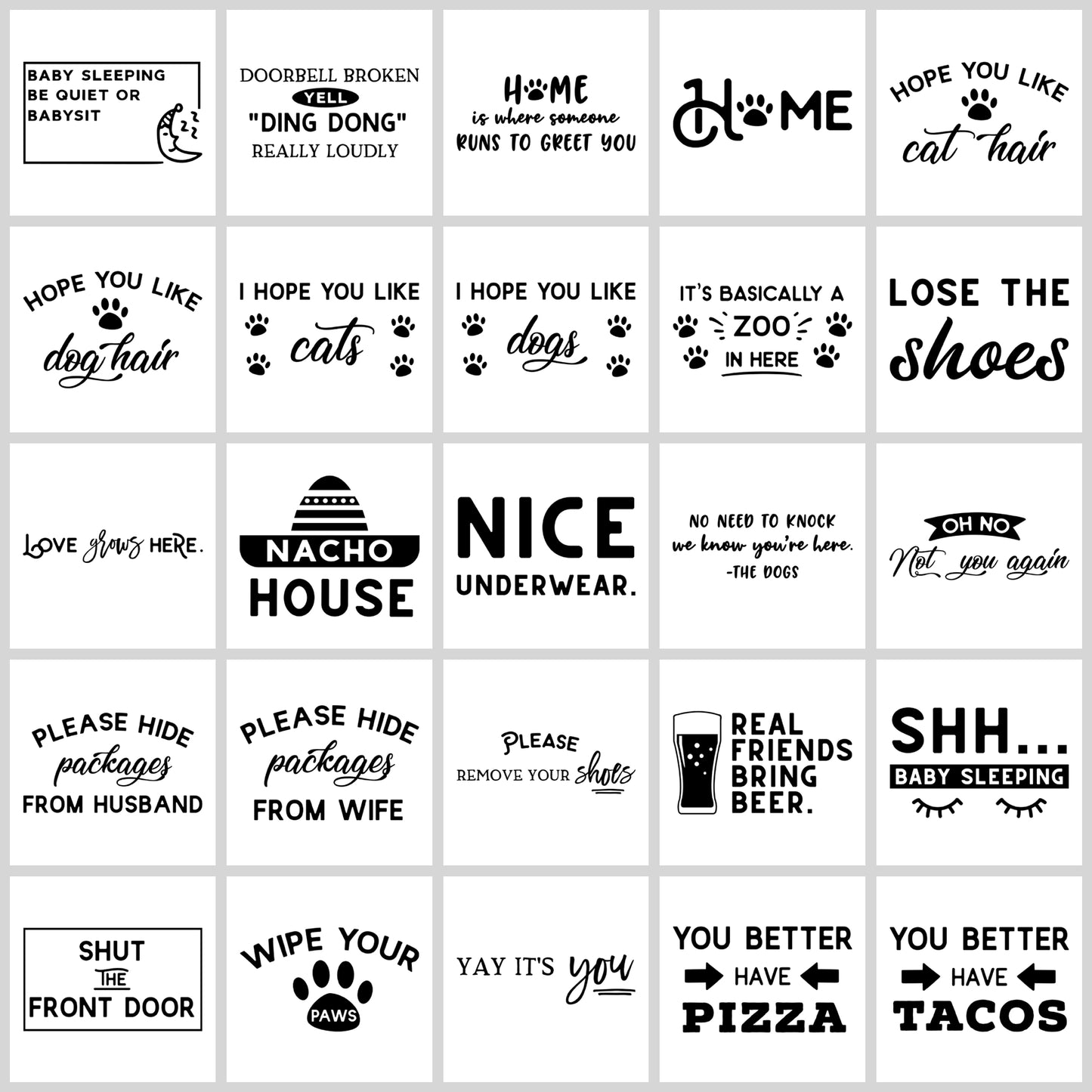 Doormat SVG Bundle | Resell Rights Included