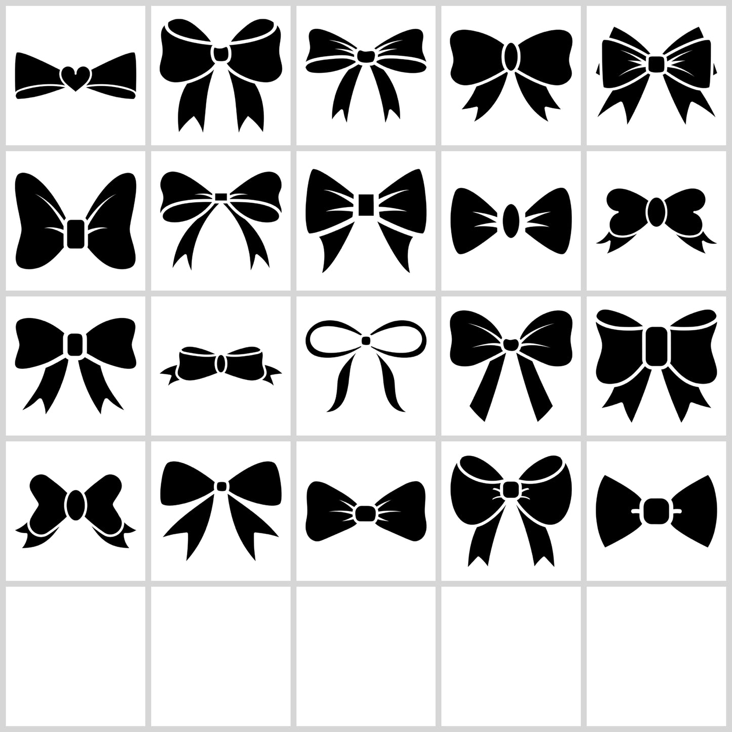 Ribbon Bow SVG Bundle | Resell Rights Included