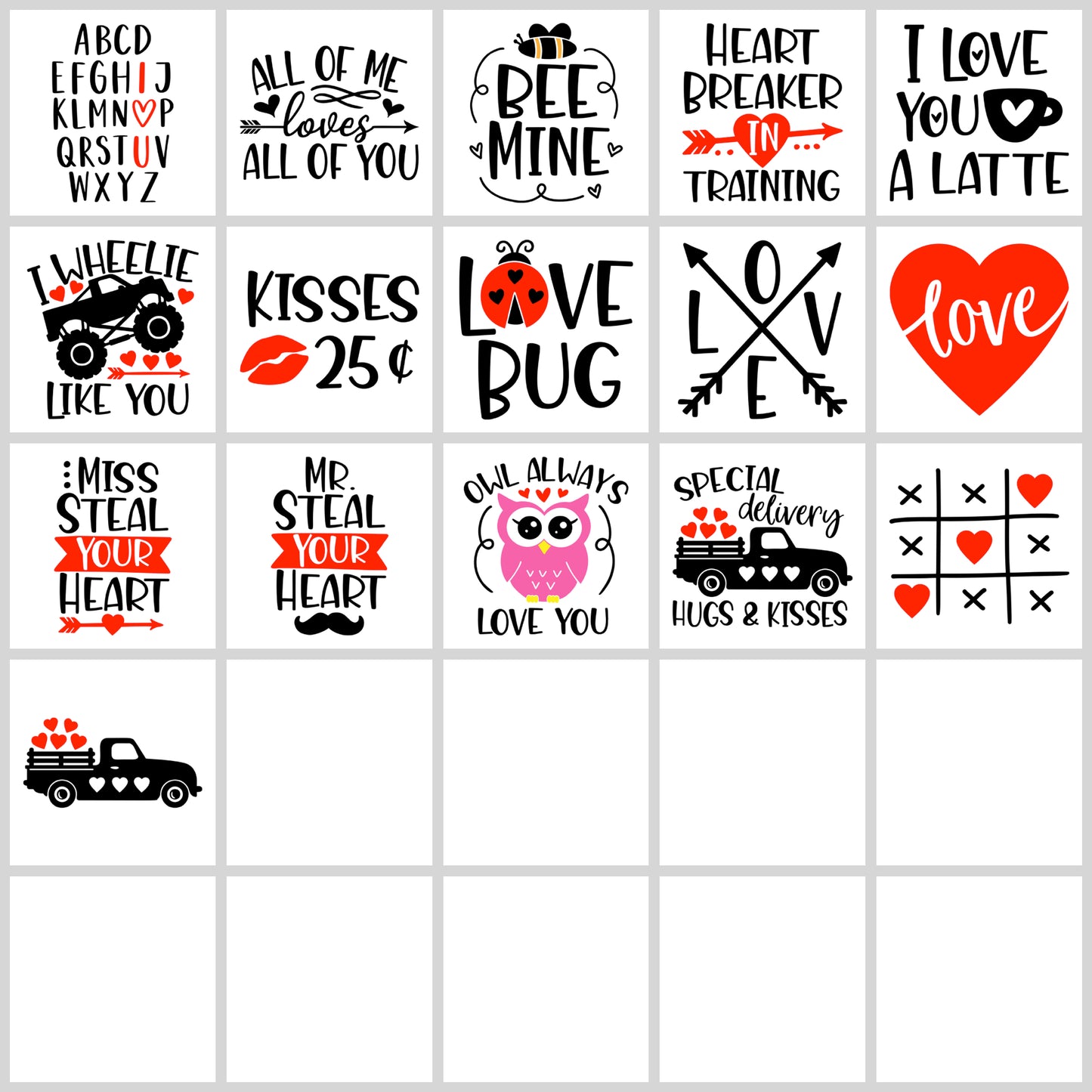 Valentine SVG Bundle | Resell Rights Included
