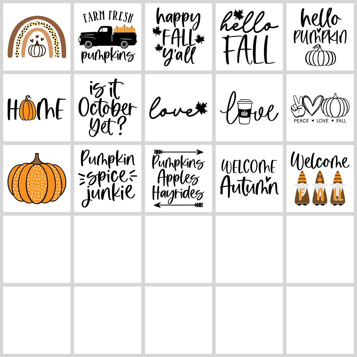Fall SVG Bundle | Resell Rights Included