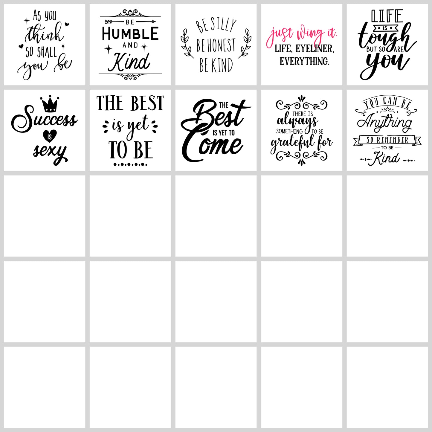 Motivational SVG Bundle | Resell Rights Included