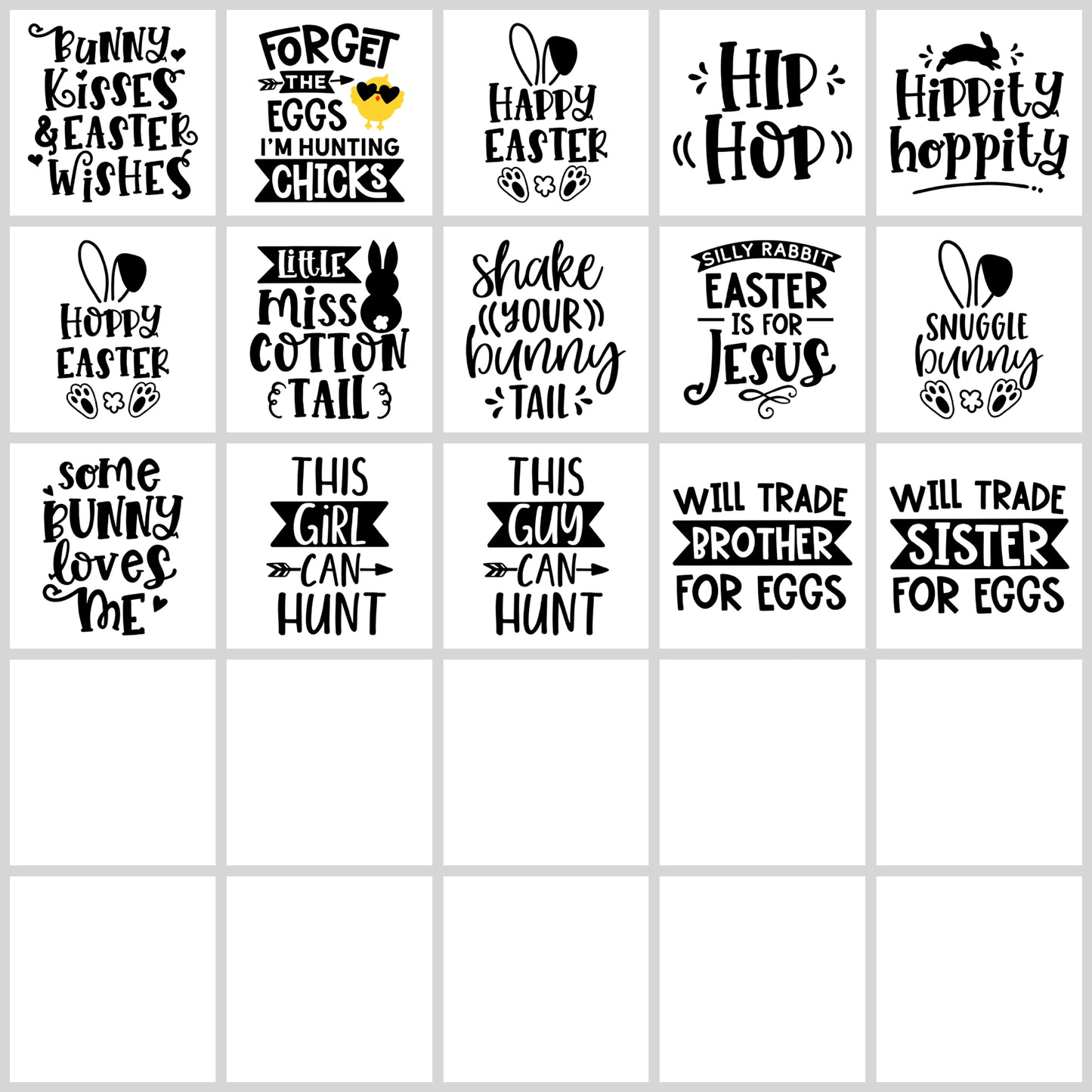 Easter SVG Bundle | Resell Rights Included