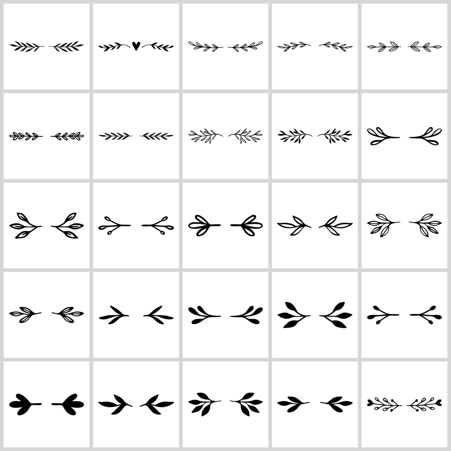 Divider SVG Bundle | Resell Rights Included
