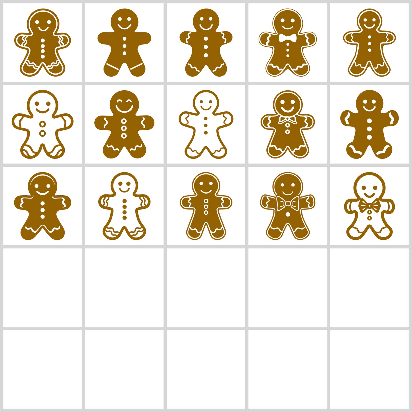 Gingerbread Man SVG Bundle | Resell Rights Included