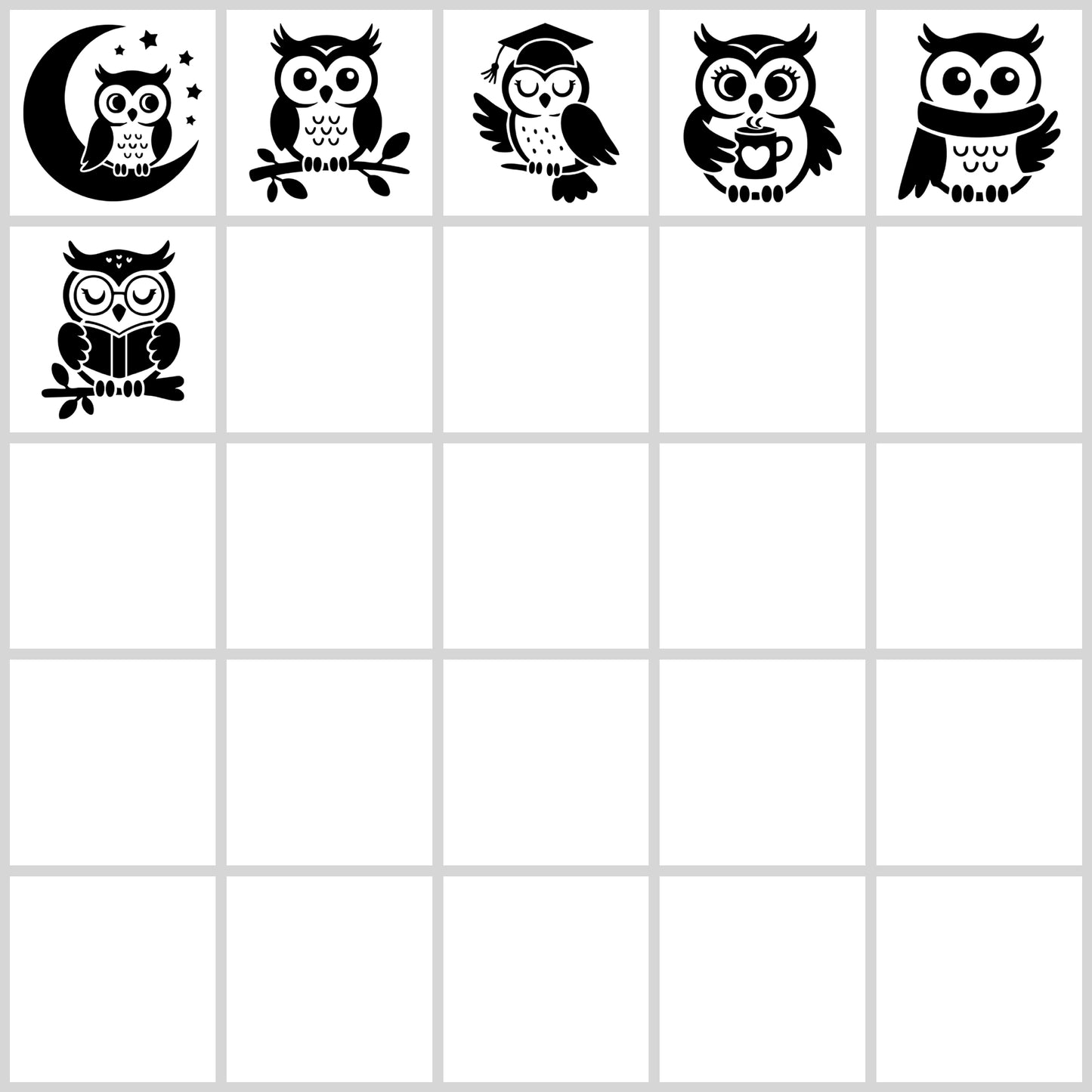 Owl SVG Bundle | Resell Rights Included