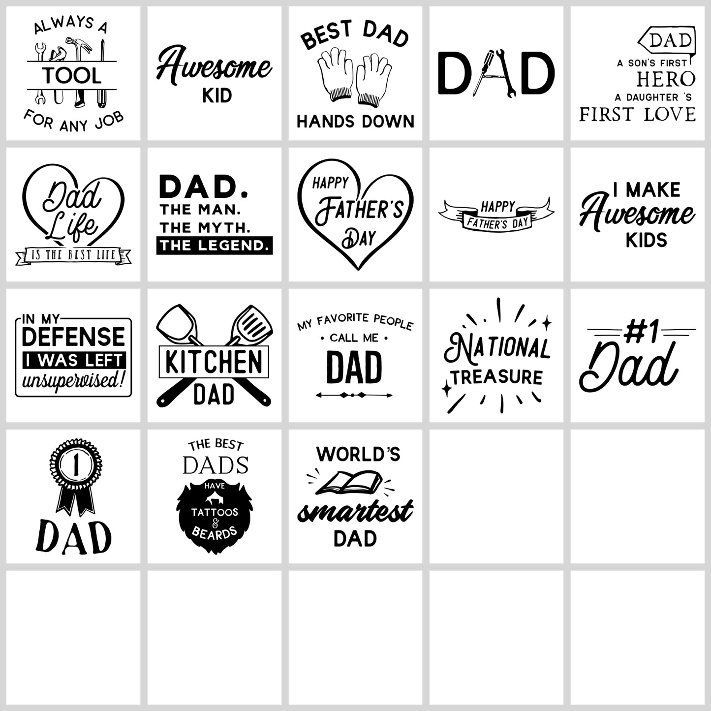 Dad SVG Bundle | Resell Rights Included