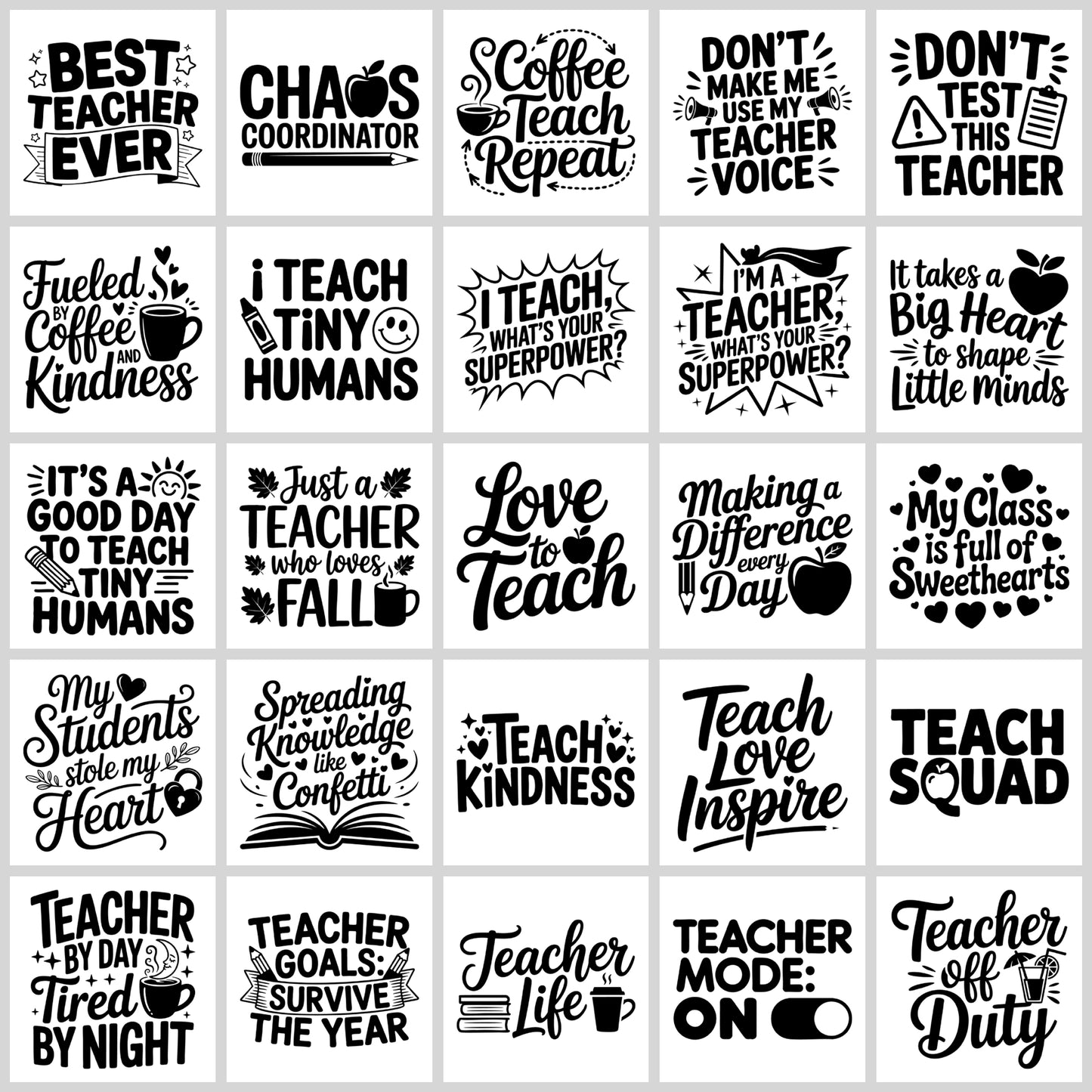 Teacher SVG Bundle | Resell Rights Included