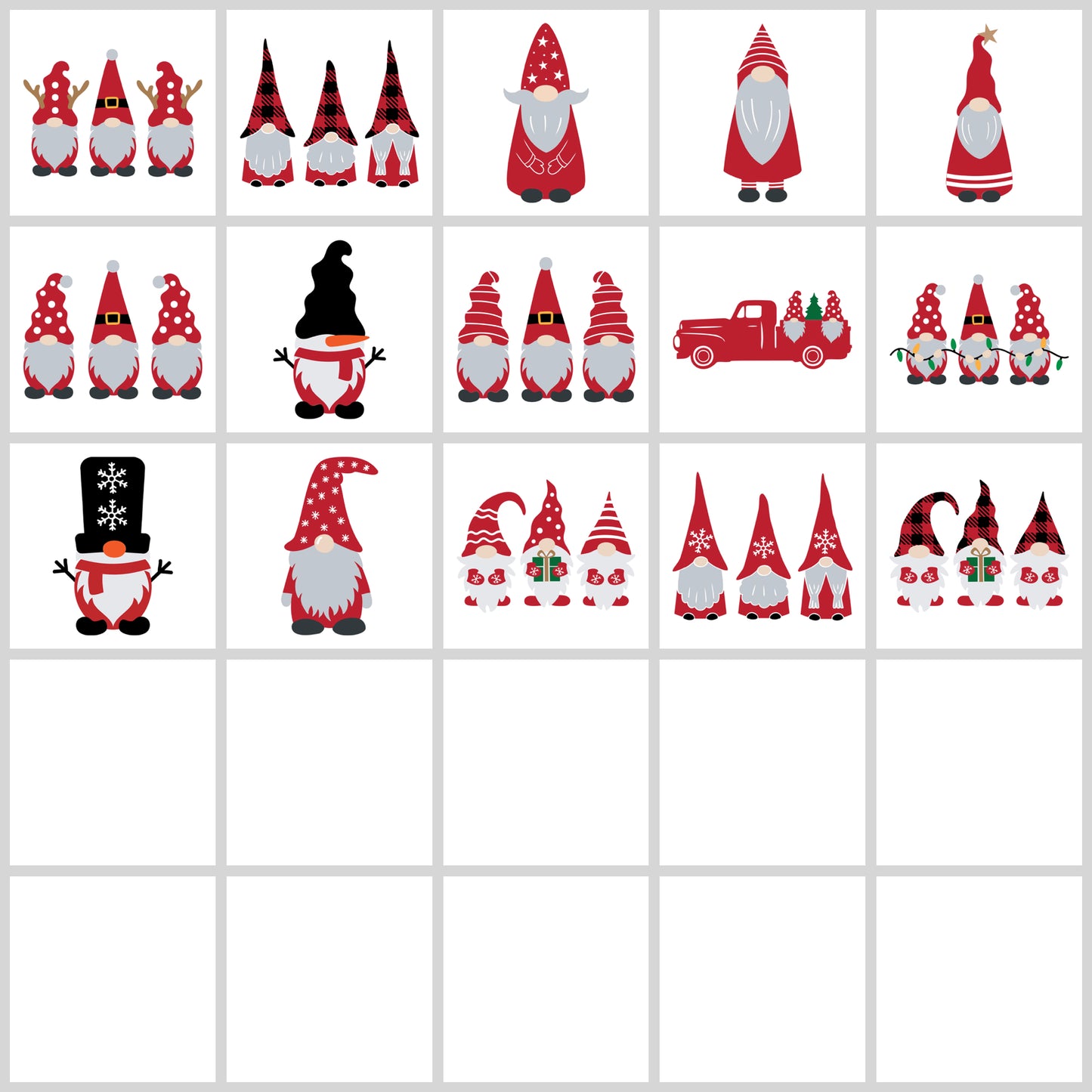Christmas Gnome SVG Bundle | Resell Rights Included