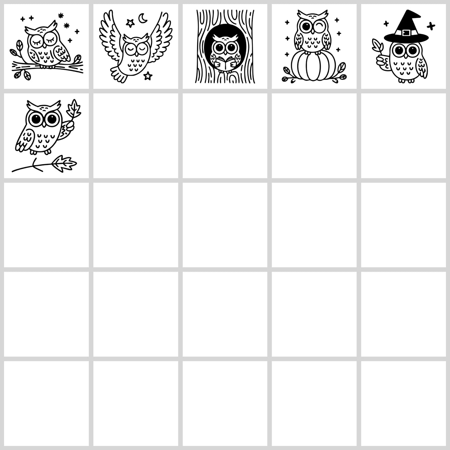 Owl SVG Bundle | Resell Rights Included