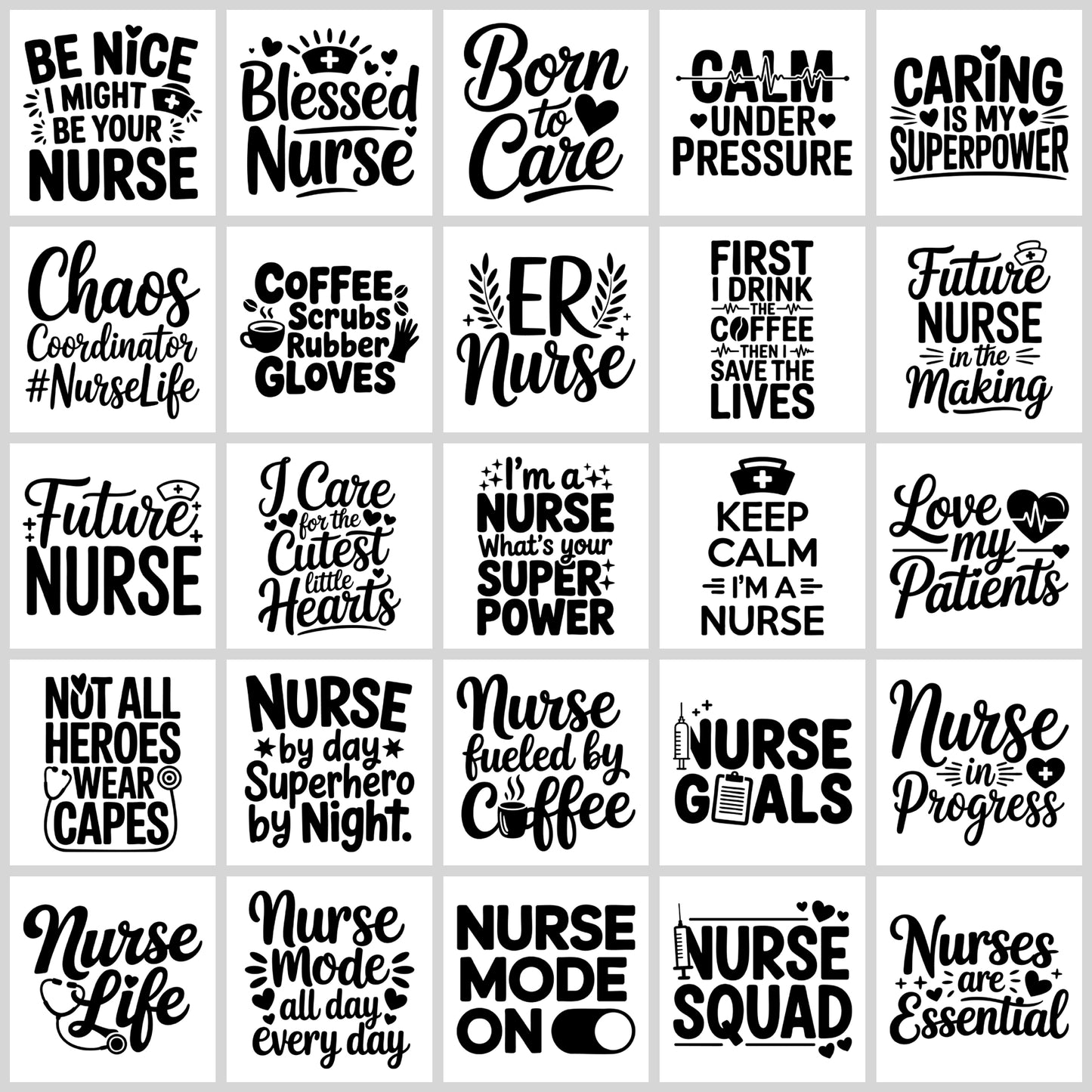 Nurse SVG Bundle | Resell Rights Included