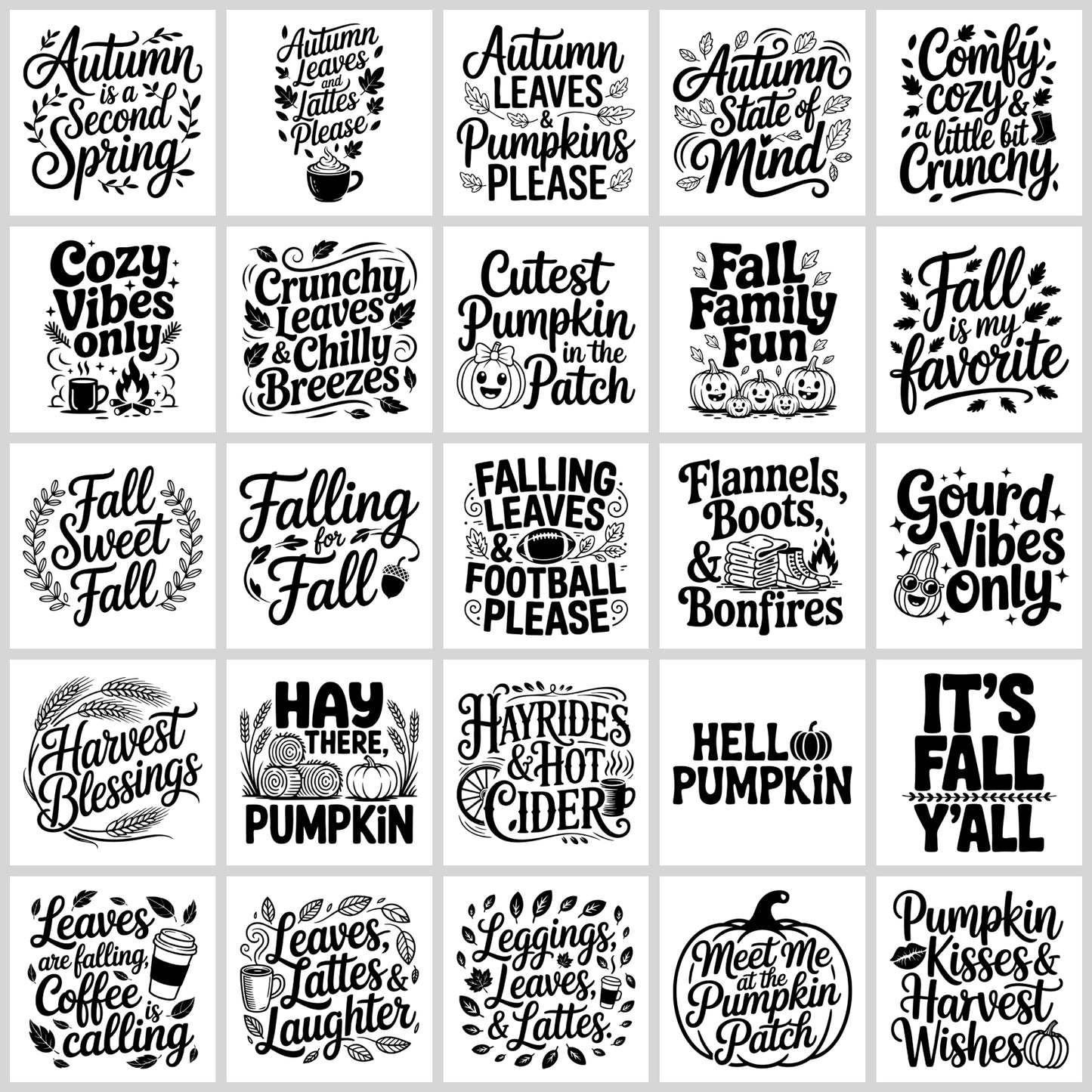 Fall SVG Bundle | Resell Rights Included
