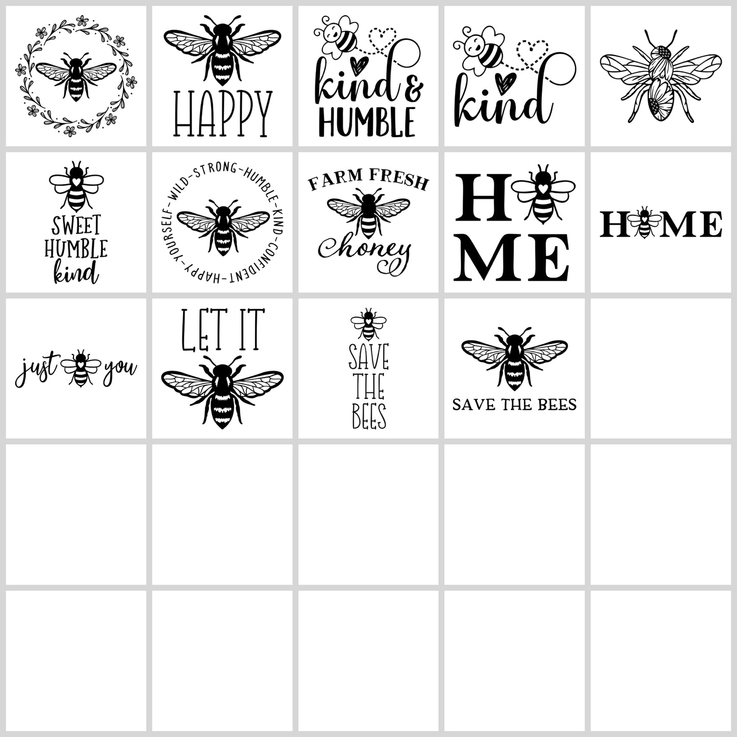 Bee SVG Bundle | Resell Rights Included