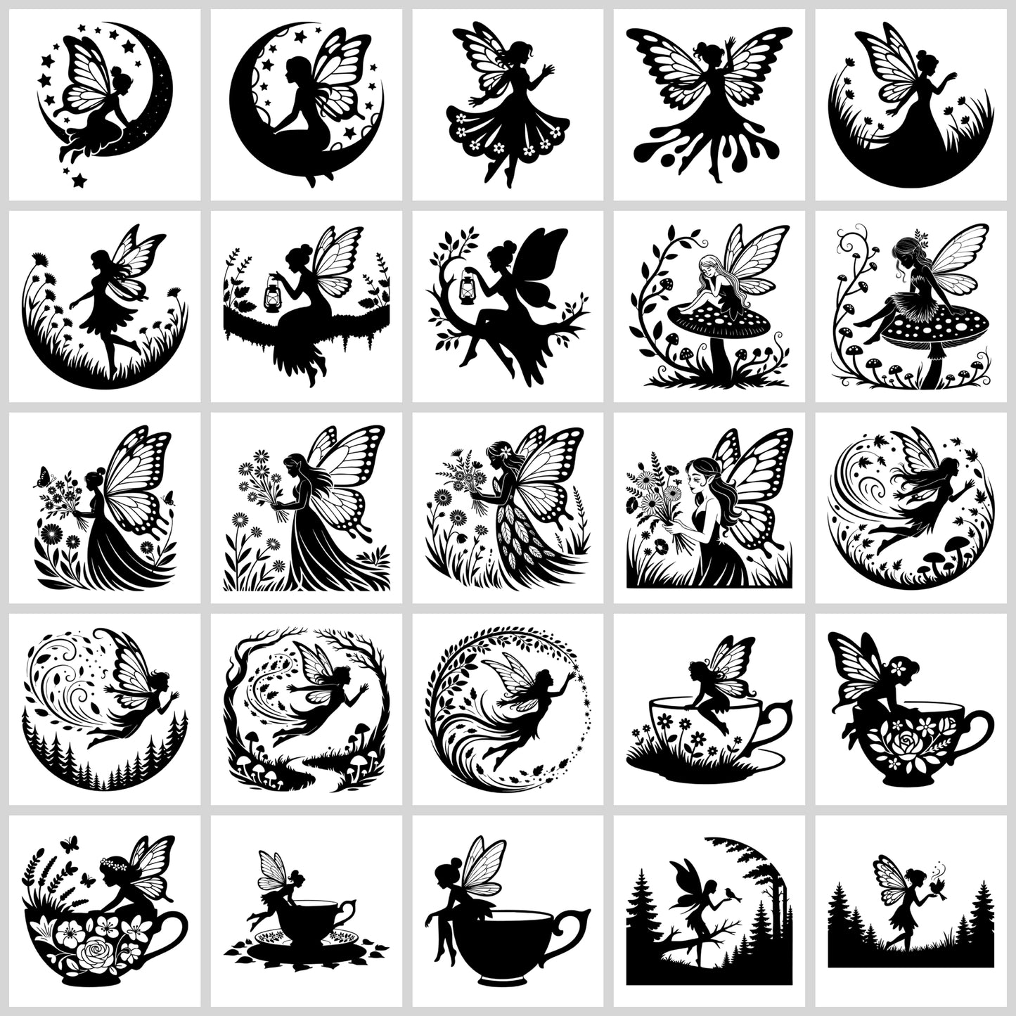 Fairy SVG Bundle | Resell Rights Included