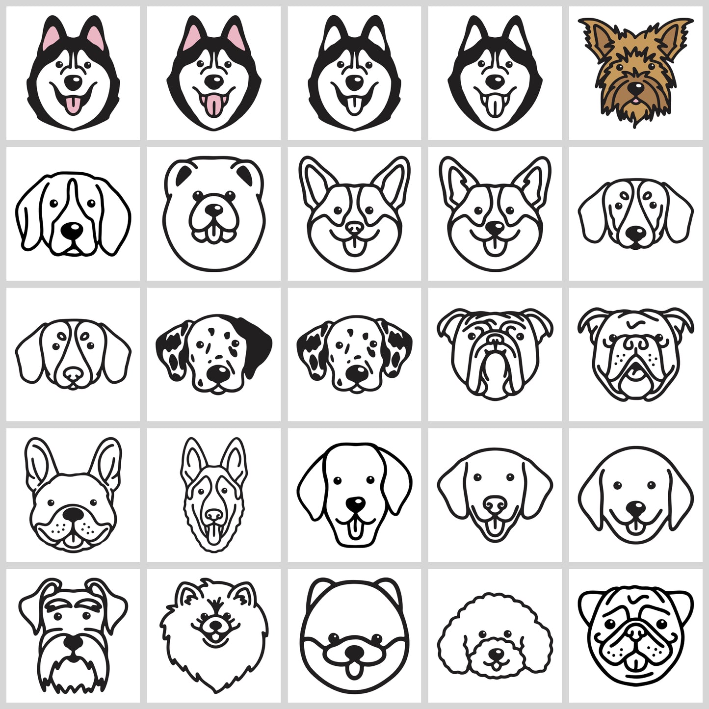 Dog SVG Bundle | Resell Rights Included