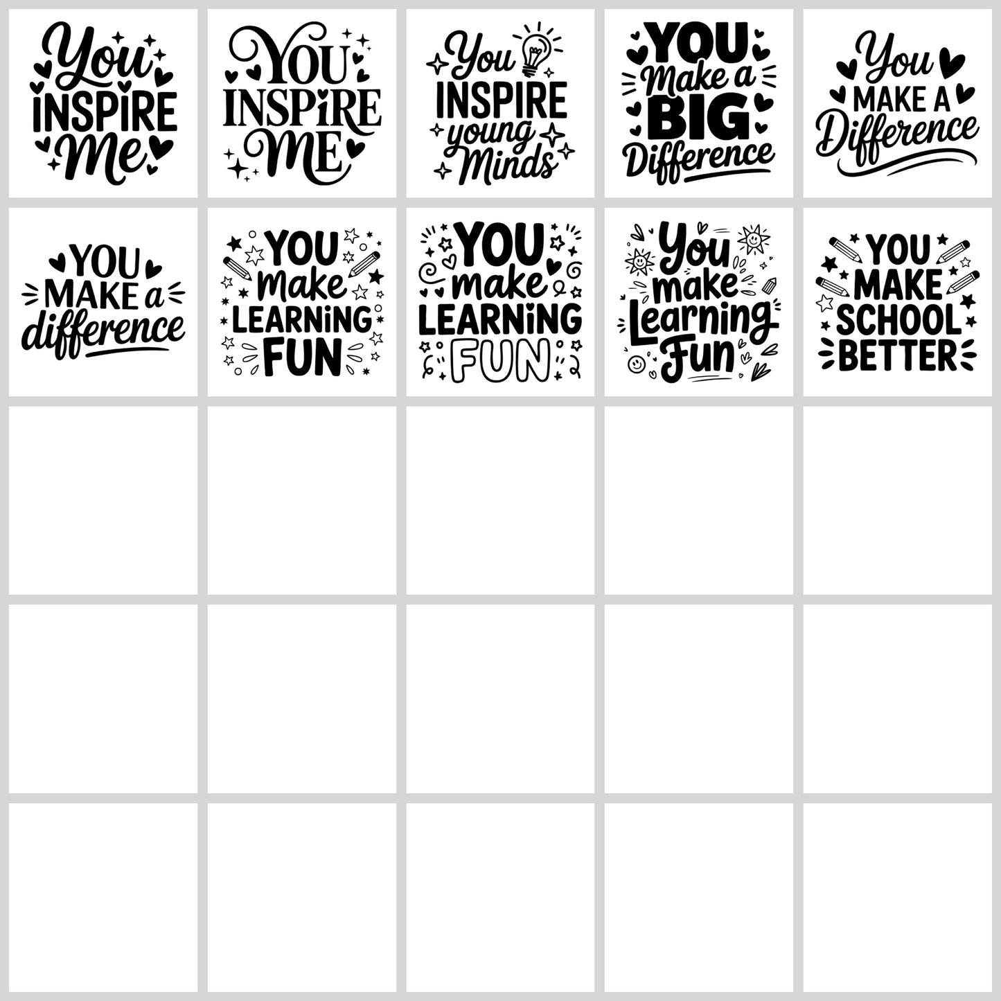 Teacher Appreciation SVG | Resell Rights Included