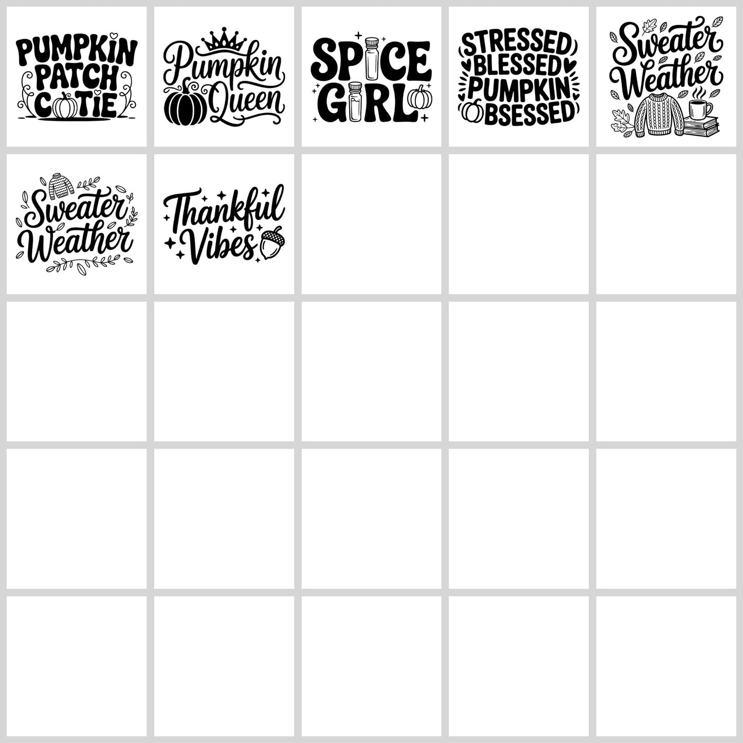 Fall SVG Bundle | Resell Rights Included