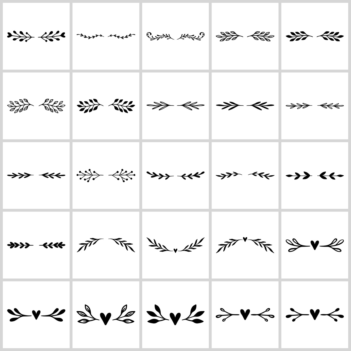 Divider SVG Bundle | Resell Rights Included