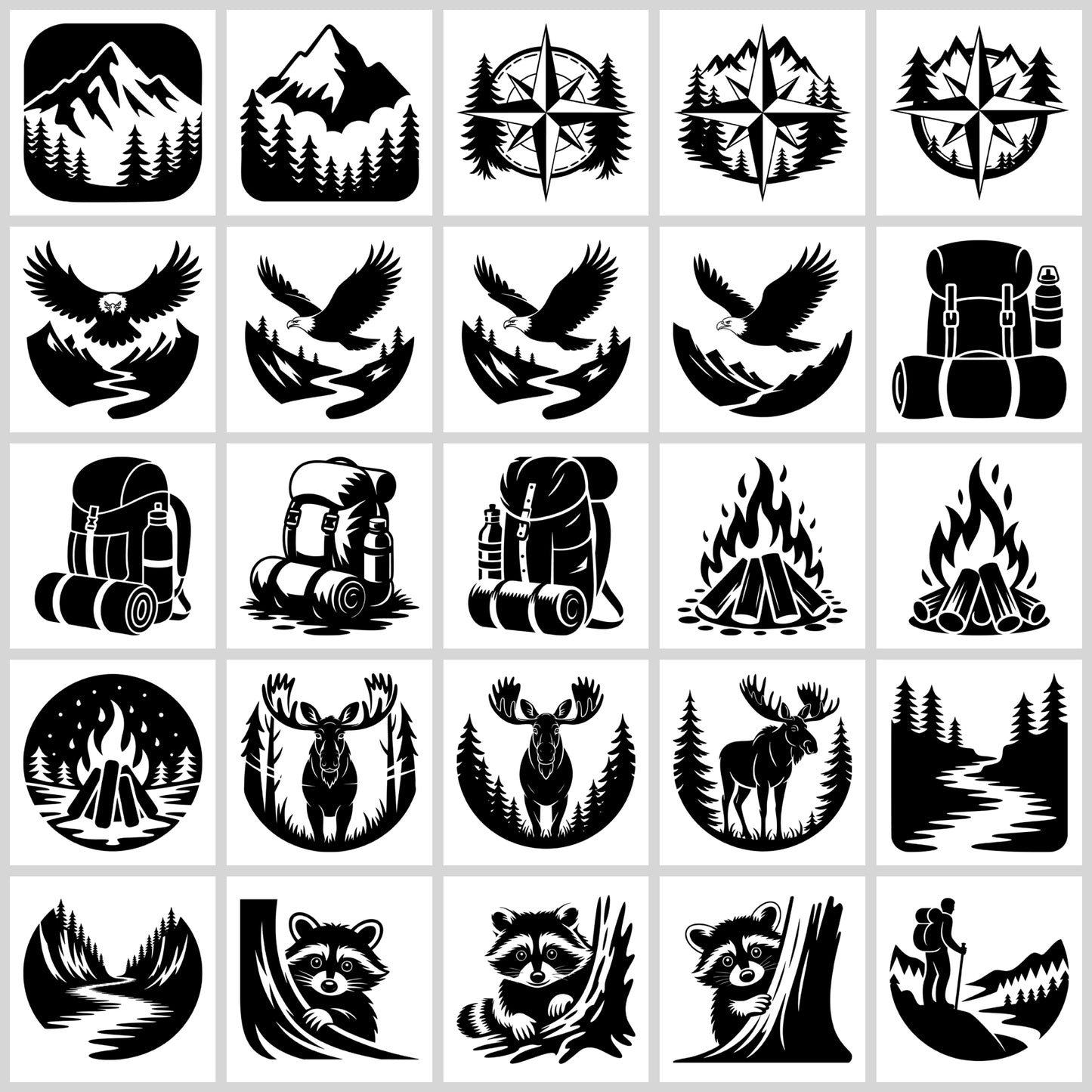 Wilderness SVG Bundle | Resell Rights Included