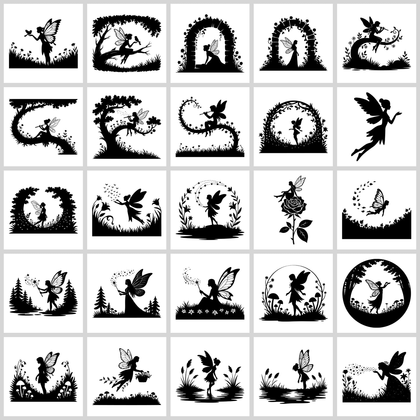 Fairy SVG Bundle | Resell Rights Included