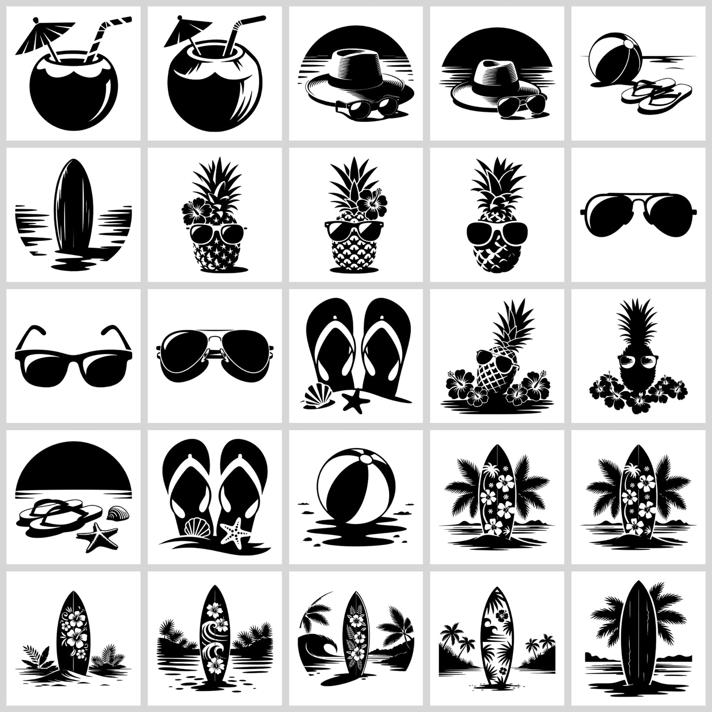 Beach SVG Bundle | Resell Rights Included