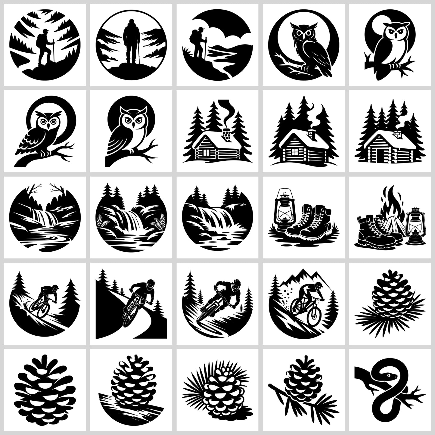 Wilderness SVG Bundle | Resell Rights Included