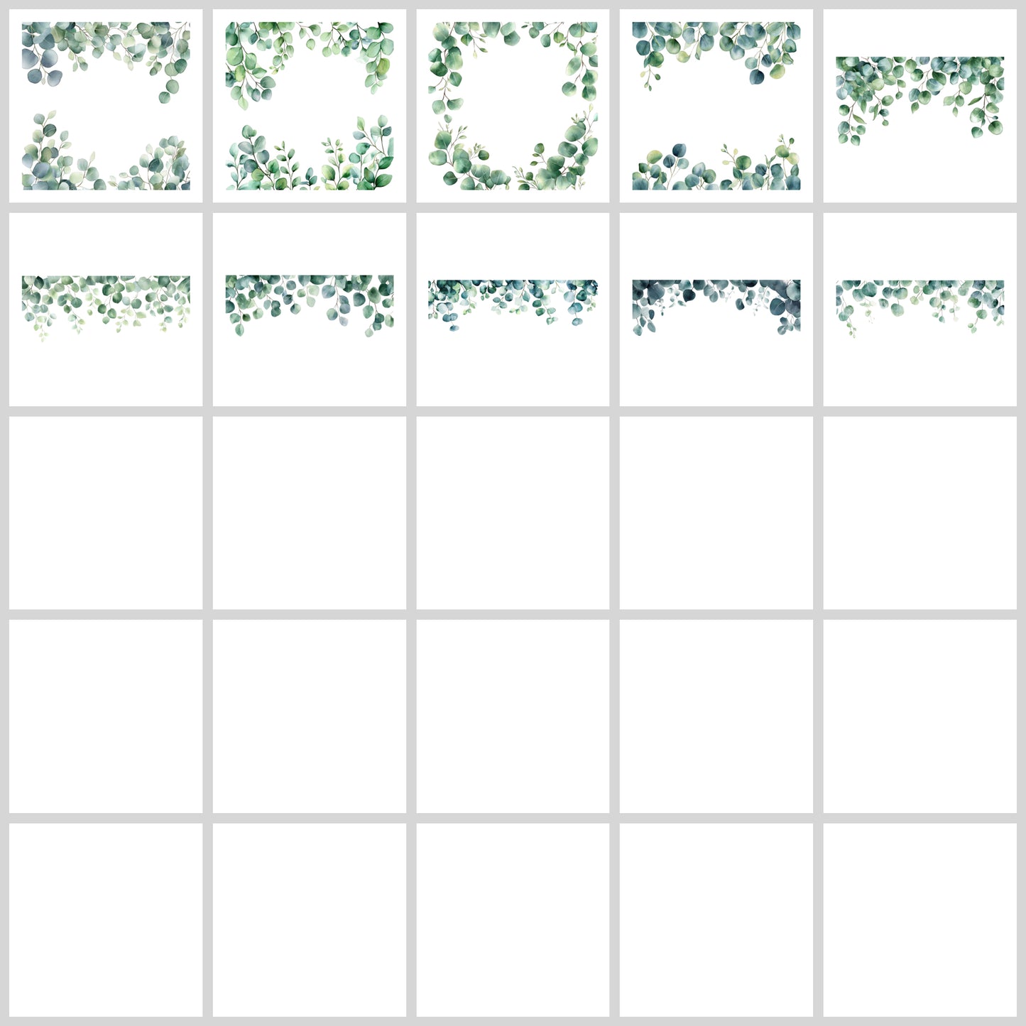 Eucalyptus Clipart Pack | Resell Rights Included