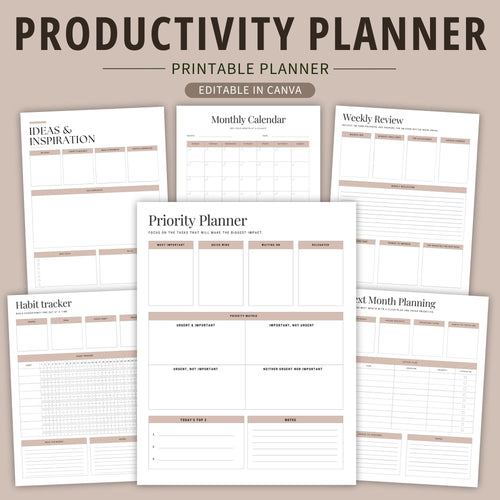 Productivity Planner