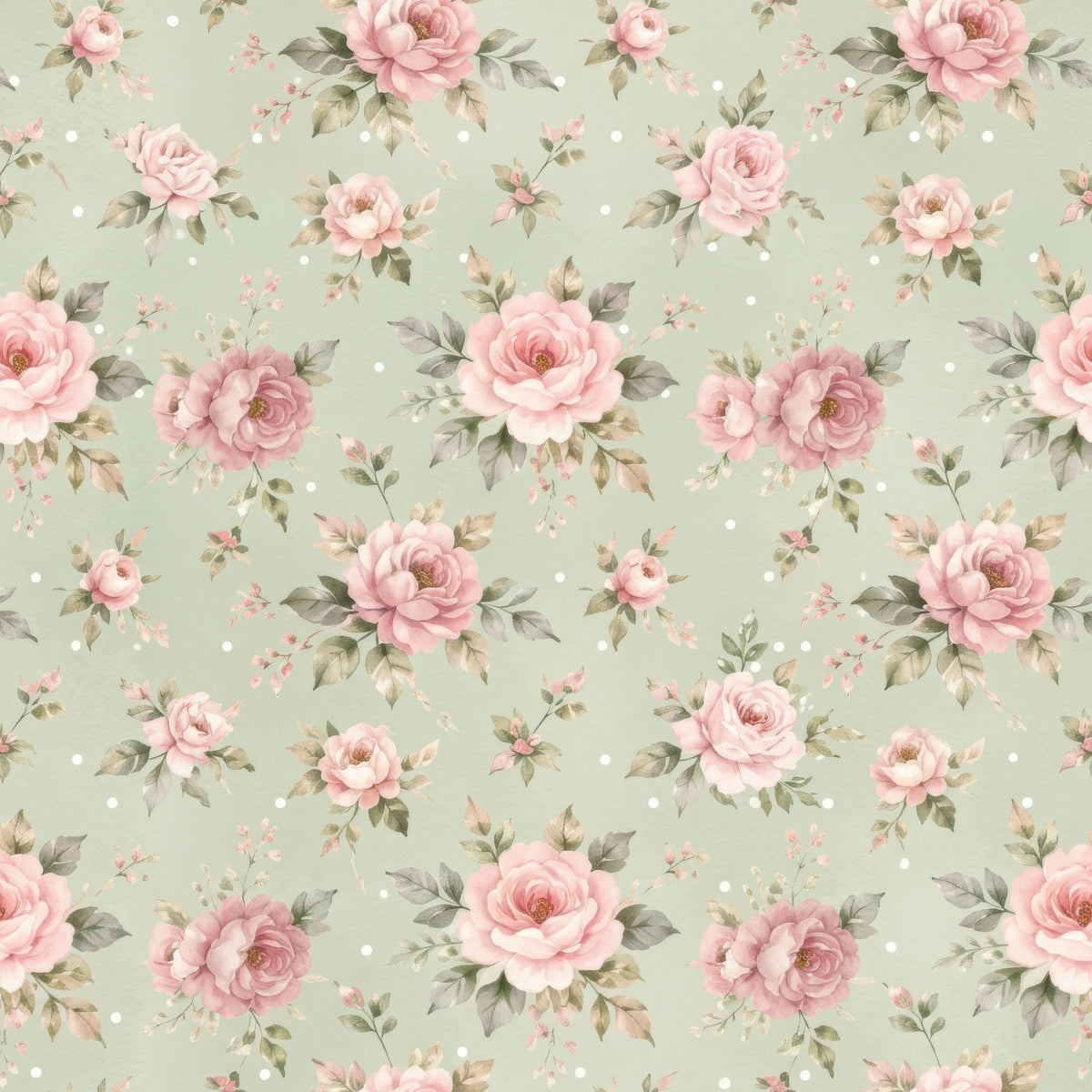 Romantic Floral Seamless Pattern Pack