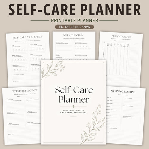 Luxury Self-Care Planner