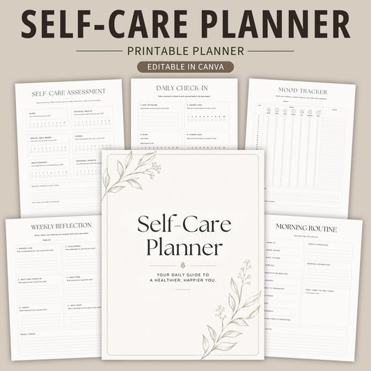 Luxury Self-Care Planner